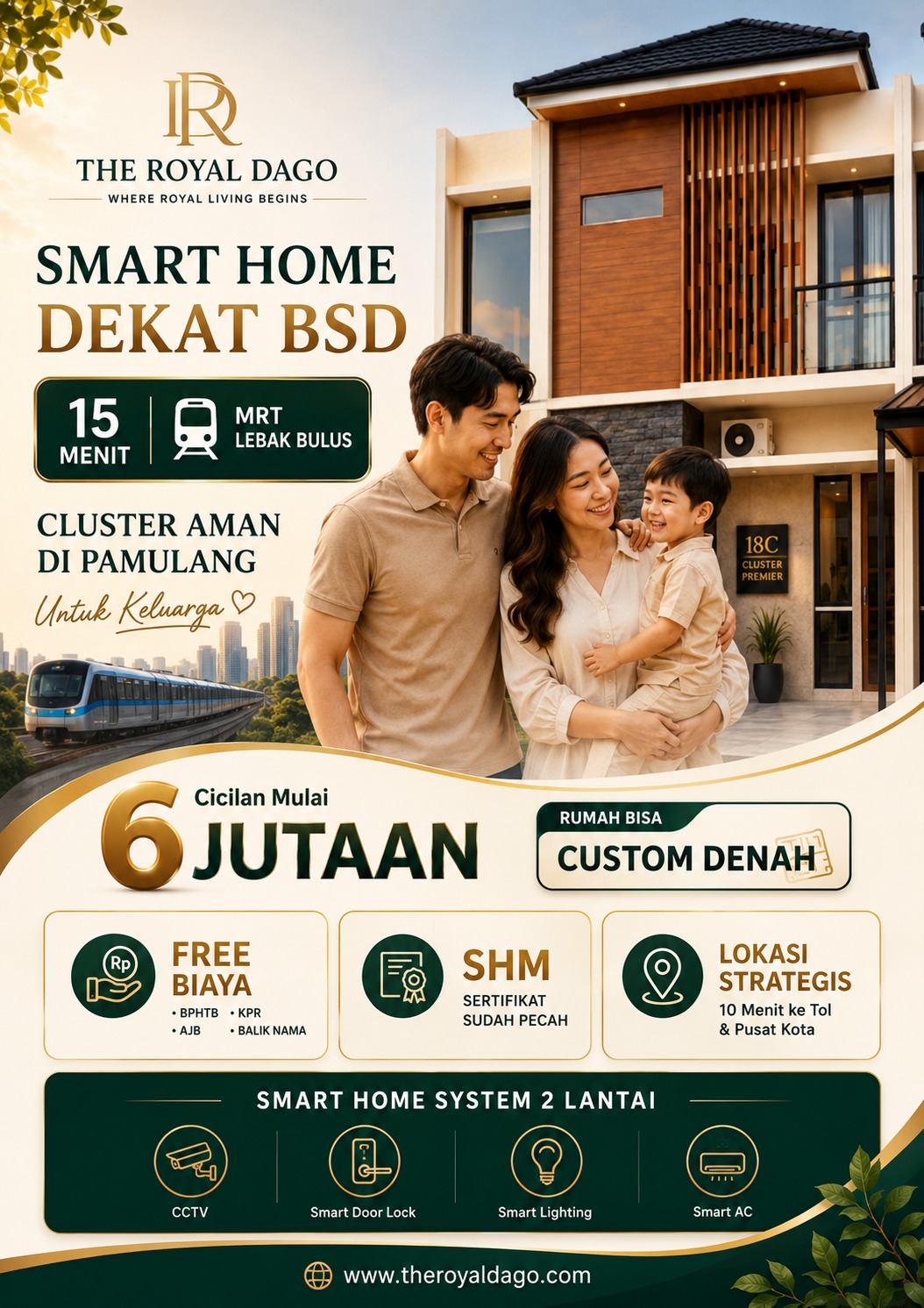 Brosur Promo Akhir Tahun The Royal Dago 2 - Hal 1